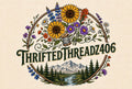 Thriftedthreadz406 sticker